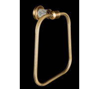 Полотенцедержатель кольцо Boheme Murano Cristal бронза 10905-CRST-BR