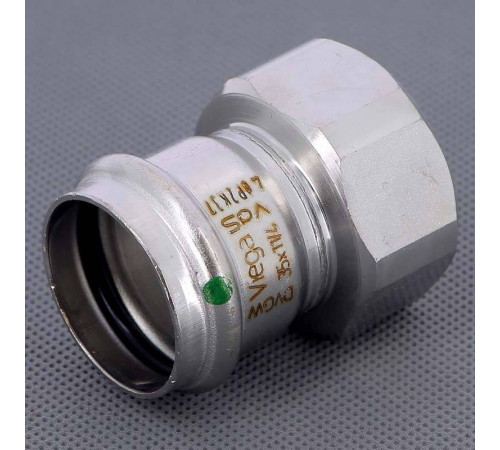 Муфта переходная пресс-В Viega Sanpress Inox нержавеющая сталь 35x1 1/4 436667
