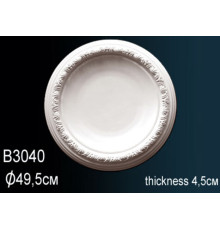 Розетка потолочная Perfect B3040 полиуретановая 400 мм B3040