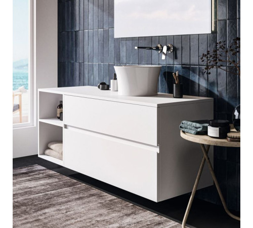 Раковина накладная Ideal Standard La Dolce Vita 34х34 см круглая белая E271701
