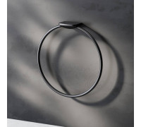 Кольцо для полотенец AM.PM Inspire V2.0 черный матовый A50A34422