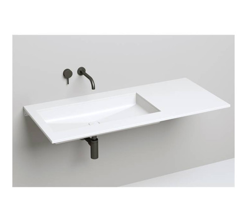 Раковина врезная снизу Salini Marea 75х40х12.9 см S-Stone белый матовый 1802210M