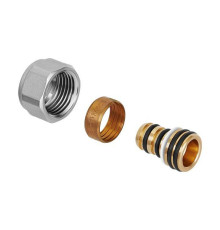 Евроконус для металлопластиковых труб Hoobs 16x2.0 мм - 1/2 HB-620080N041620A