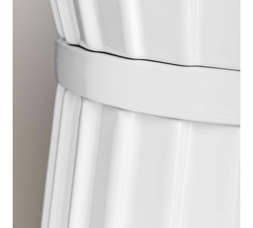 Раковина напольная Oasis Plisse 44х95 см без отверстия с донным клапаном и сифоном золото/белый 0PI440CEOR