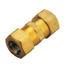 Муфта резьбозажимная латунная Tiemme 1/2 1500242