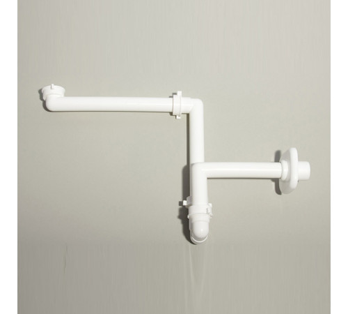 Сифон для умывальника Ideal Standard Space Saving под донный клапан пластиковый белый EE23033967