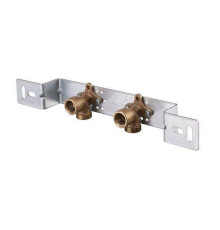 Монтажная шина Viega 3/4 1/2 80 мм изогнутый крепеж 1506176