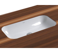 Раковина Azzurra Glaze 69х38 см без отверстия GLLT06938000BI