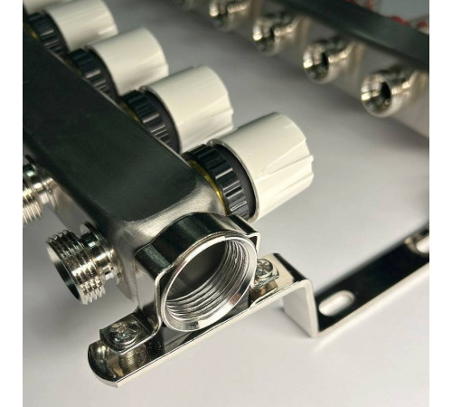 Коллекторная группа WATTS HKV 1 x 9 выходов 3/4 EK с расходомерами из нержавеющей стали 450W4309