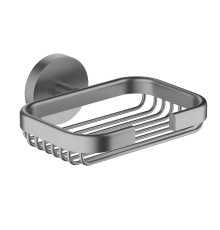 Мыльница-решетка Aquanet БЕТТА оружейная сталь AQ4633BGM