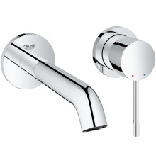 Смеситель для раковины настенный GROHE Essence M-Size на 2 отверстия хром 19408001