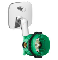 Смеситель для ванны Hansgrohe Logis встраиваемый комплект 71405000/01800180