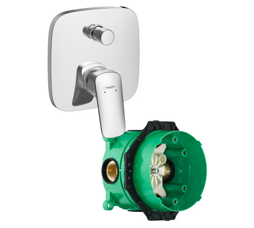 Смеситель для ванны Hansgrohe Logis встраиваемый комплект 71405000/01800180