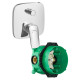 Смеситель для ванны Hansgrohe Logis встраиваемый комплект 71405000/01800180