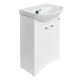 Тумба под умывальник напольная Sanita Luxe Аттика 50 490х820х330 мм белая ATKSACW50013F1