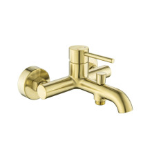 Смеситель для ванны Aquanet Европа AQ1340BG шлифованное золото AQ1340BG