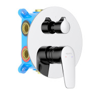 Смеситель для ванны Aquanet Бетта скрытого монтажа 3 режима хром AQ1147CR