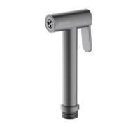 Гигиеническая лейка Aquanet оружейная сталь AQ2057BGM