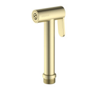Гигиеническая лейка Aquanet шлифованное золото AQ2057BG