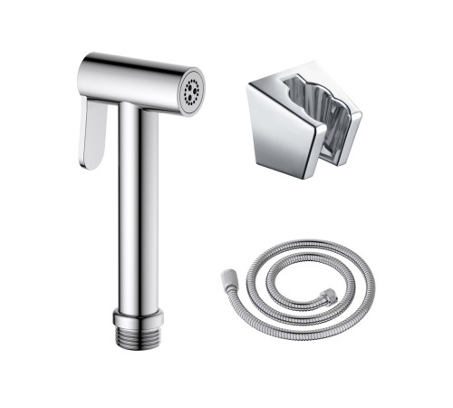 Гигиенический душ со шлангом 120 см и держателем Aquanet хром AQ2054CR