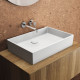 Раковина накладная Ideal Standard Extra 60x40x12.5 см без отверстия белая T374001