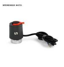 Привод термоэлектрический Stout NC нормально закрытый 230 В черный кабель 1 м STE-0001-000002