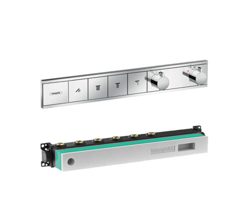 Комплект термостатического смесителя для душа Hansgrohe RainSelect 15382000/15312180 15382000S