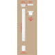 Пилястра DECOMASTER DK-82220 полиуретан 2000х167х15 мм DK-82220