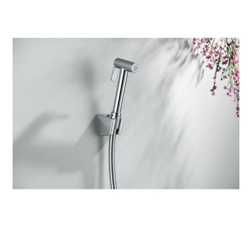 Гигиенический душ со шлангом 120 см и держателем Aquanet хром AQ2054CR