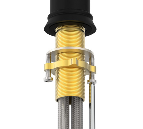 Смеситель для раковины Jacob Delafon Louise без донного клапана матовый черный E24360-BL