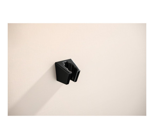 Гигиенический душ со шлангом 120 см и держателем Aquanet матовый черный AQ2054MB