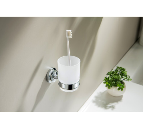 Стакан с держателем Aquatek Классик AQ4504CR