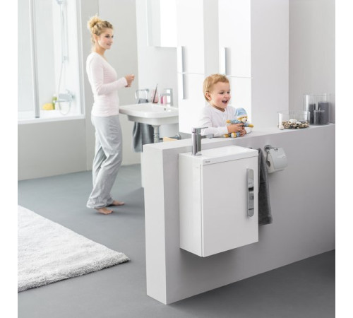 Раковина RAVAK Chrome 400 правая белый XJGP1100000