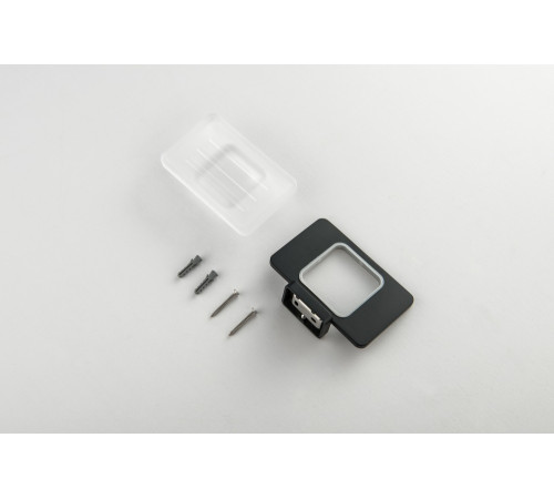 Мыльница Aquanet Либра матовый черный AQ4303MB