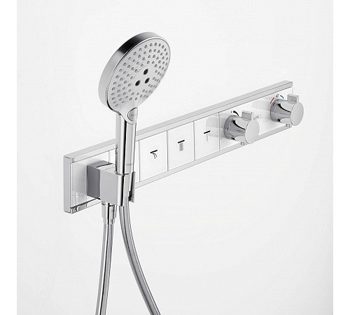 Комплект термостатического смесителя для душа Hansgrohe RainSelect 15357000/15312180 15357000S
