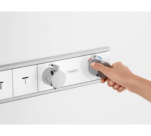 Комплект термостатического смесителя для душа Hansgrohe RainSelect 15357000/15312180 15357000S