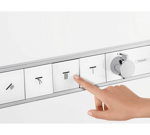 Комплект термостатического смесителя для душа Hansgrohe RainSelect 15357000/15312180 15357000S