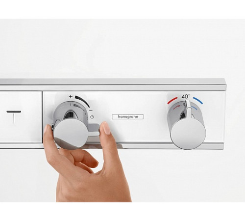 Комплект термостатического смесителя для душа Hansgrohe RainSelect 15357000/15312180 15357000S
