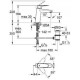 Смеситель для раковины GROHE Eurodisc Cosmopolitan M-Size средний излив с донным клапаном хром 23448002