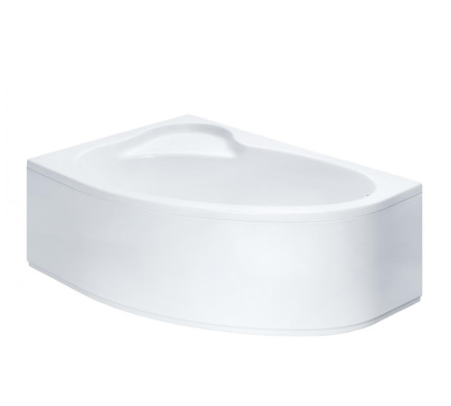 Ванна акриловая асимметричная Santek Эдера 170х100 см левосторонняя 1.WH50.1.662