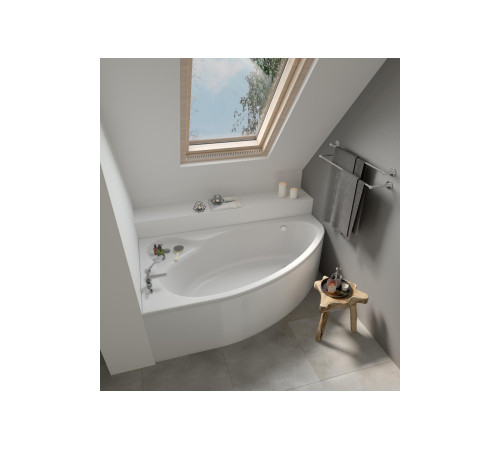 Ванна акриловая асимметричная Santek Эдера 170х100 см левосторонняя 1.WH50.1.662