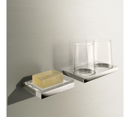 Мыльница настенная KEUCO EDITION 11 со съемной хрустальной чашей хром 11155019000