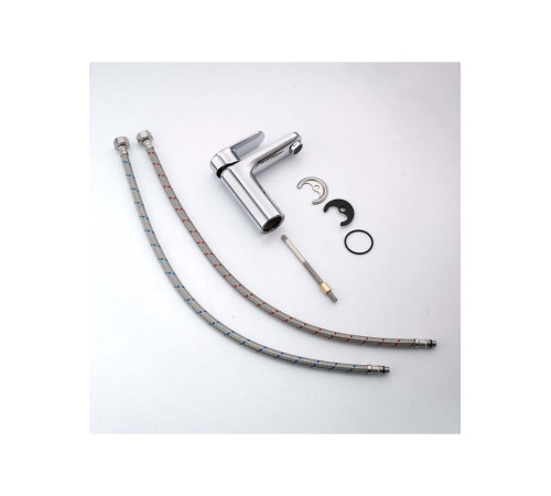 Смеситель для раковины Aquanet Ника 90 мм без донного клапана хром AQ1810CR