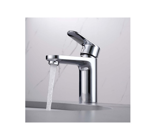 Смеситель для раковины Aquanet Ника 90 мм без донного клапана хром AQ1810CR