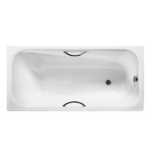 Ванна чугунная Wotte Start 1500х700х445 мм с отверстиями для ручек Start 1500x700UR