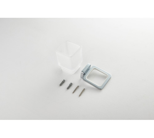 Стакан с держателем Aquanet Либра хром AQ4304CR