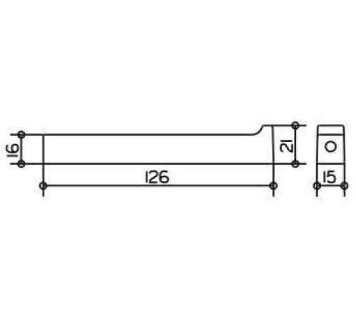 Держатель запасного рулона бумаги KEUCO EDITION 11 хром 11163010000