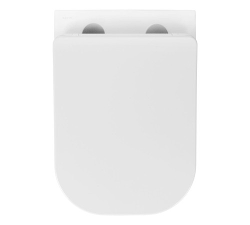 Унитаз-биде подвесной безободковый Aquanet Дива 510х350х360 мм сиденье soft-close со смесителем AQ2012B-00