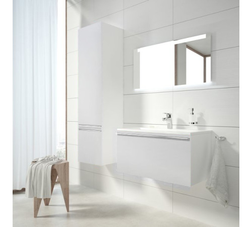 Шкаф боковой RAVAK SB 400 L Clear белый X000000761