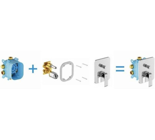 Скрытая часть смесителя Ravak R-box Vari RB 072.50 X070139